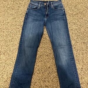 MOTHER Mid Rise Rider Ankle Women Jeans